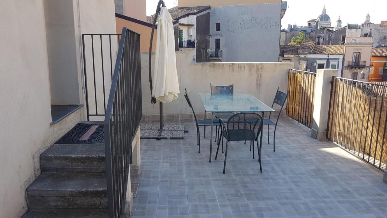 Appartamento La Terrazza sul Centro Aeroporto di Catania Fontana Rossa Esterno foto